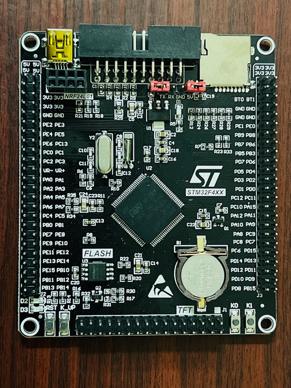 STM Back Board Timer Experiment